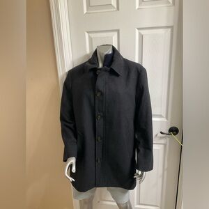 - Lauren Ralph Lauren Mens Wool Blend Overcoat Winter Pea Coat Sz Large 42…